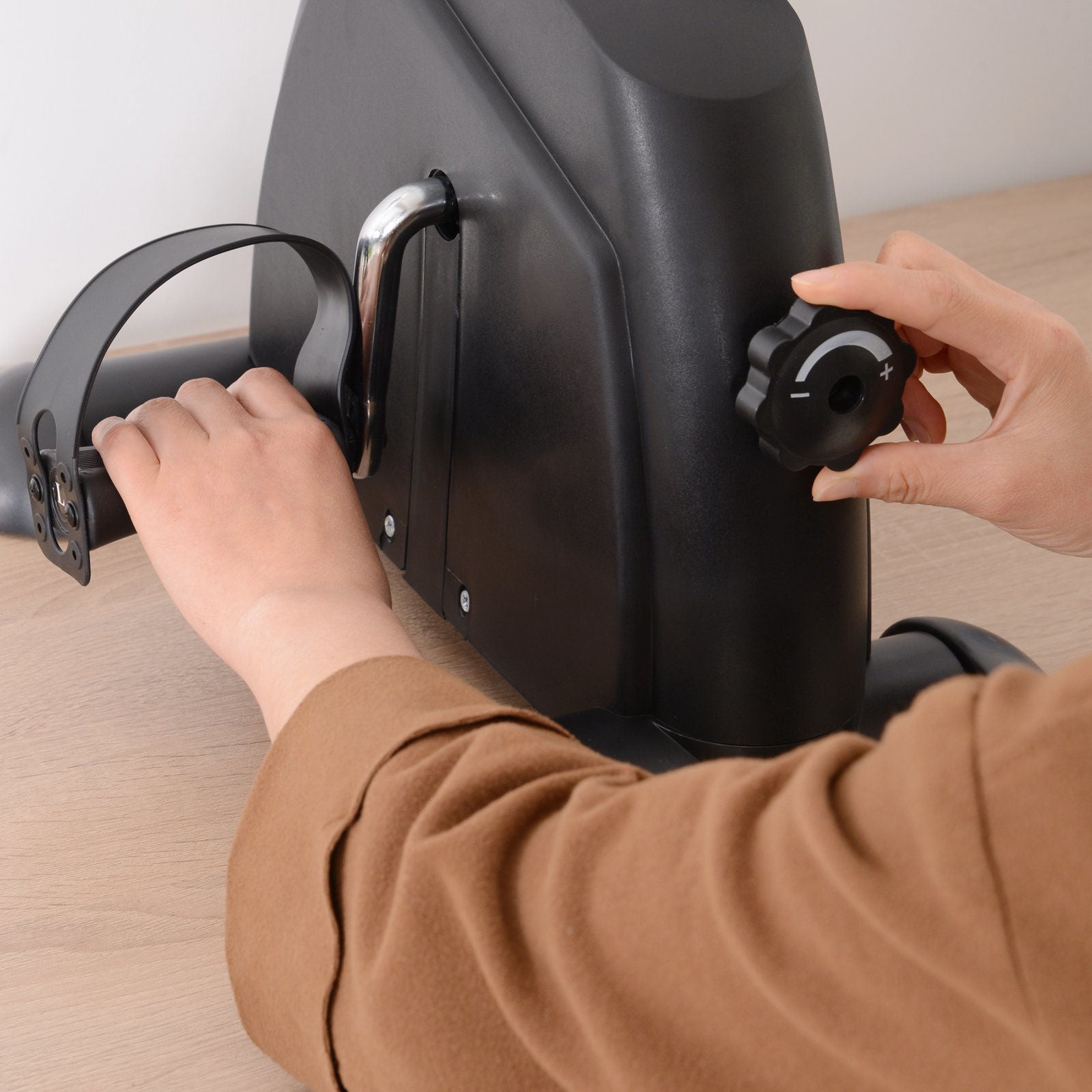 Nancy's Listowel Hometrainer - Minifiets - Traptrainer - Instelbare Weerstand - LCD-Display - Zwart