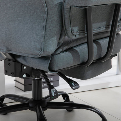 Nancy's Maskall Executive Chair - Grijs - Staal, Mdf, Foam - 26,77 cm x 31,5 cm x 49,6 cm