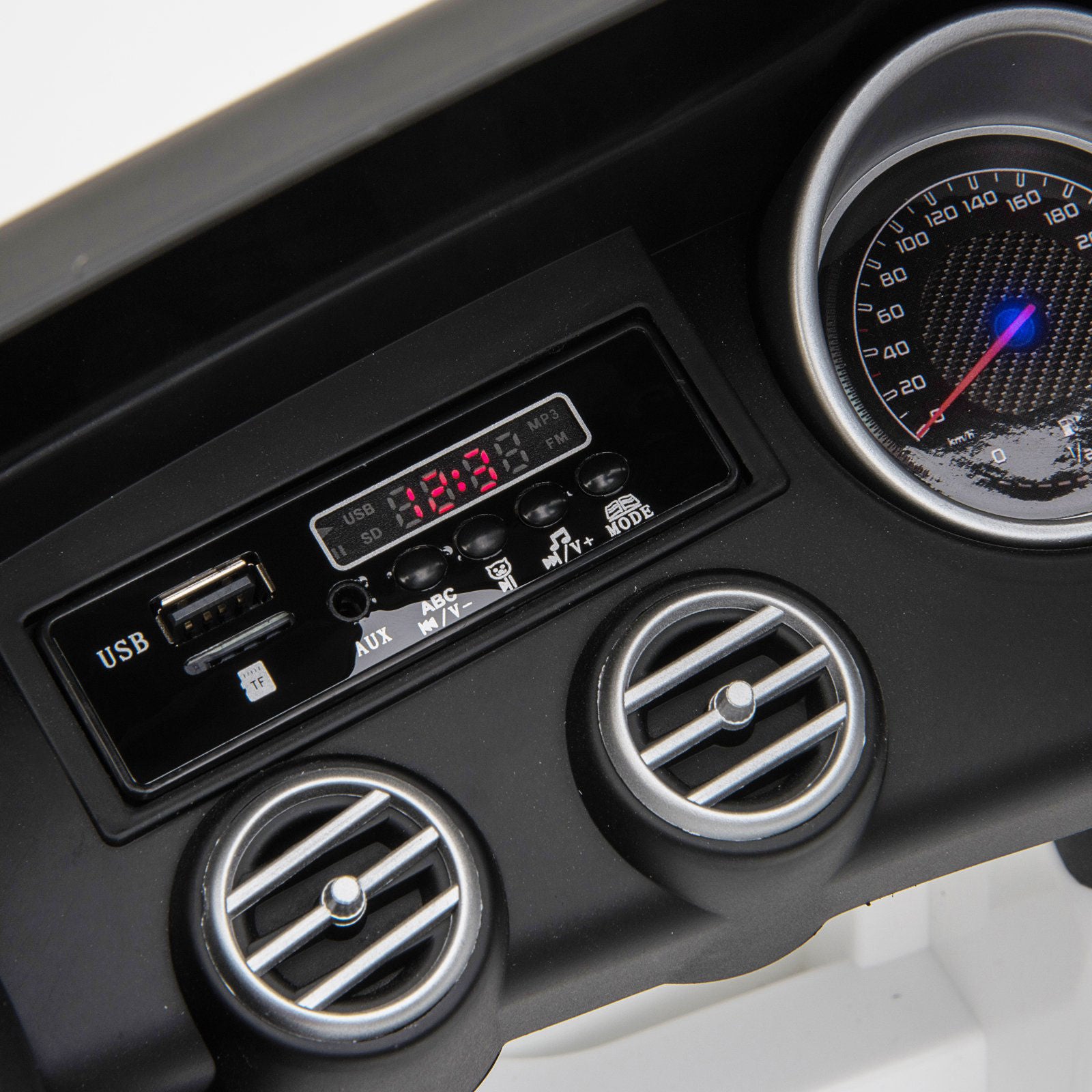 Nancy's Middle Cay Kinderauto Elektrisch - Speelgoed Auto - Muziek - Verlichting - Wit