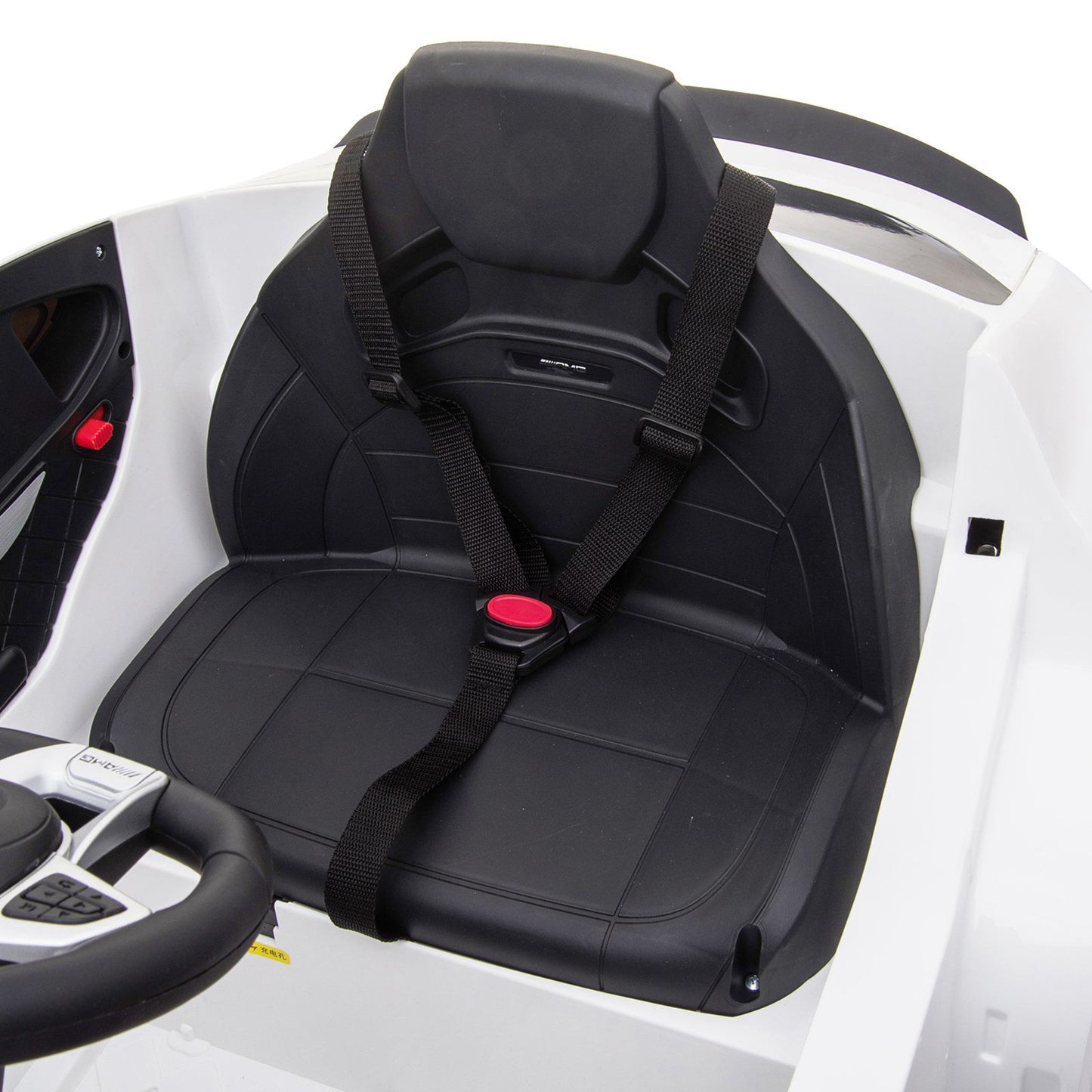 Nancy's Middle Cay Kinderauto Elektrisch - Speelgoed Auto - Muziek - Verlichting - Wit