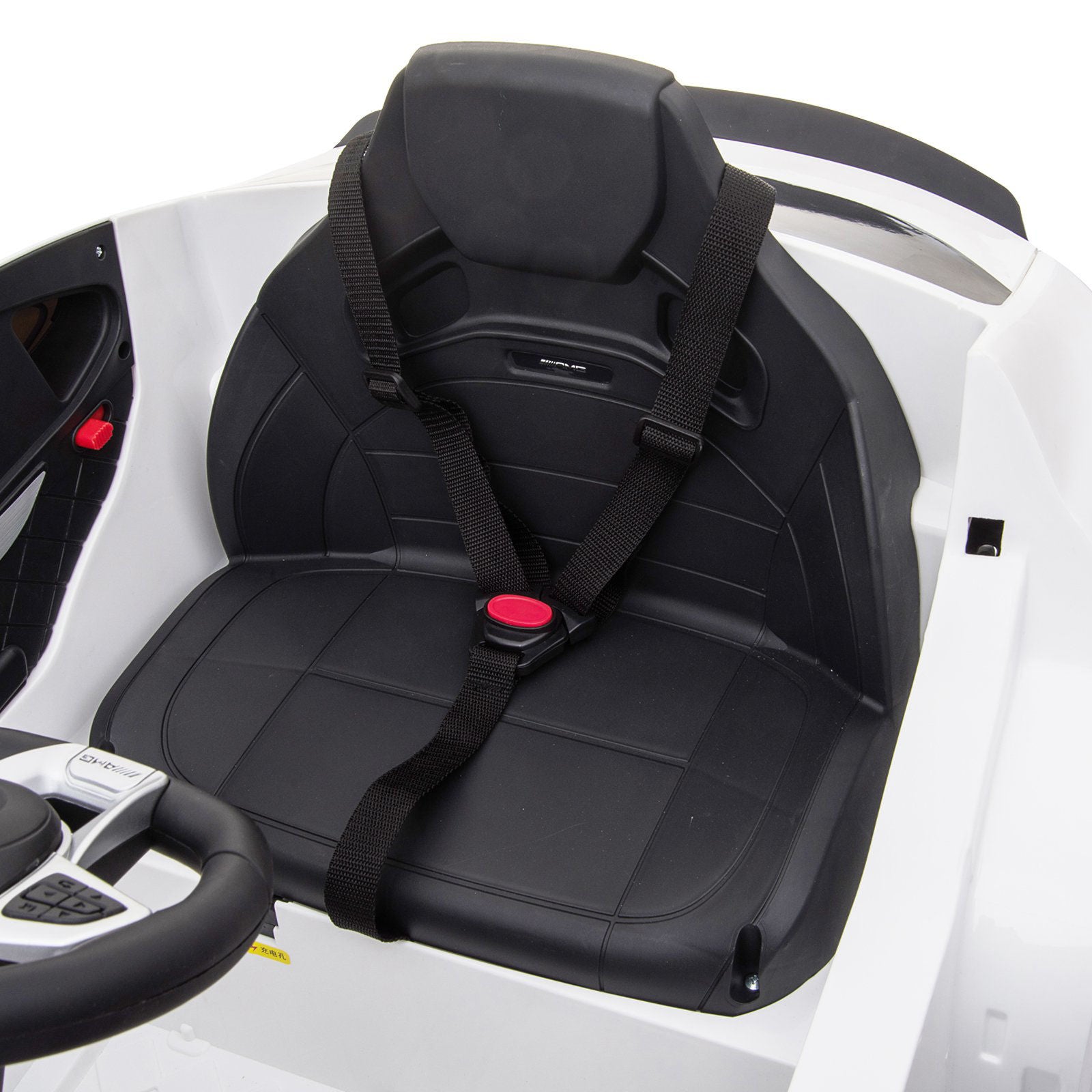 Nancy's Middle Cay Kinderauto Elektrisch - Speelgoed Auto - Muziek - Verlichting - Wit