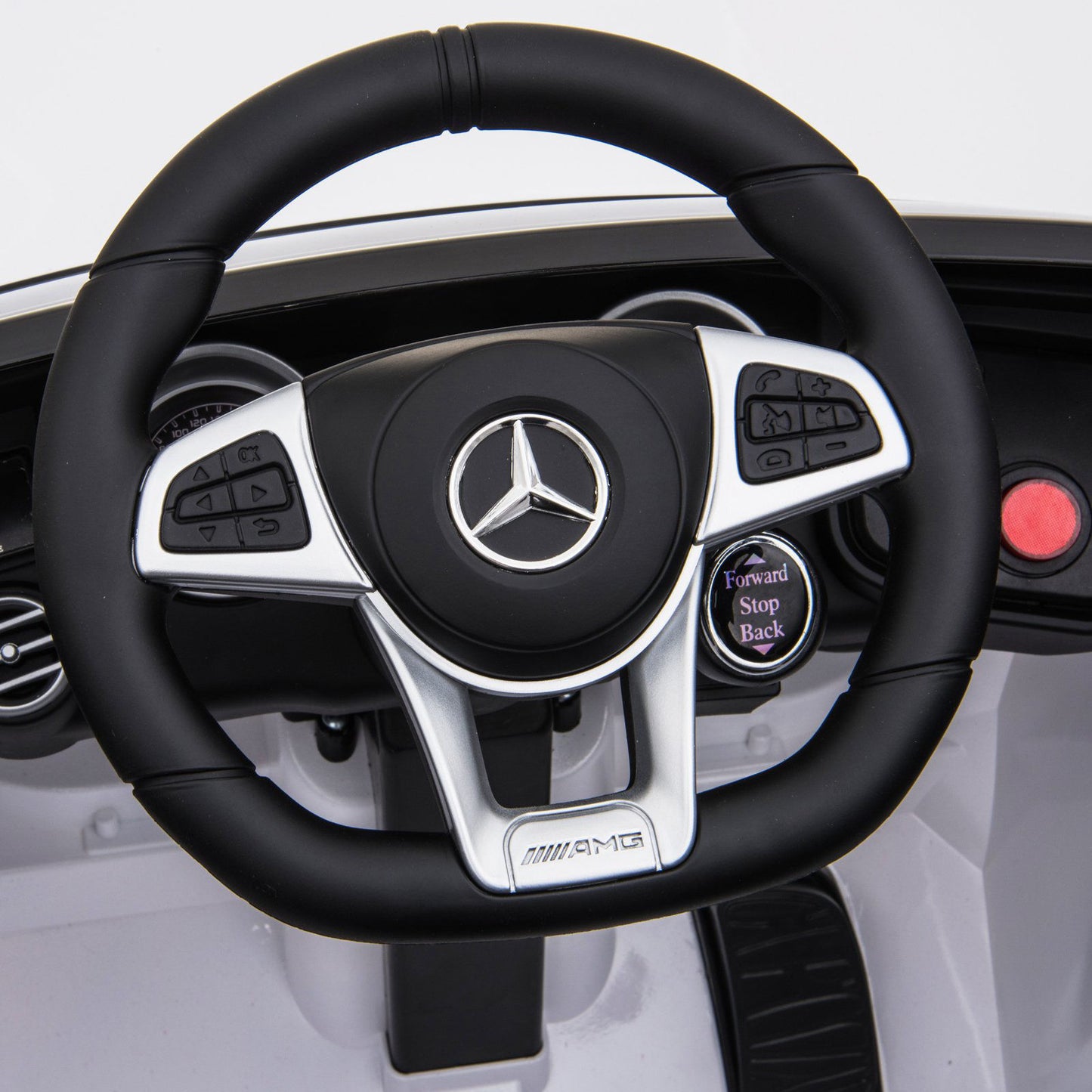 Nancy's Middle Cay Kinderauto Elektrisch - Speelgoed Auto - Muziek - Verlichting - Wit