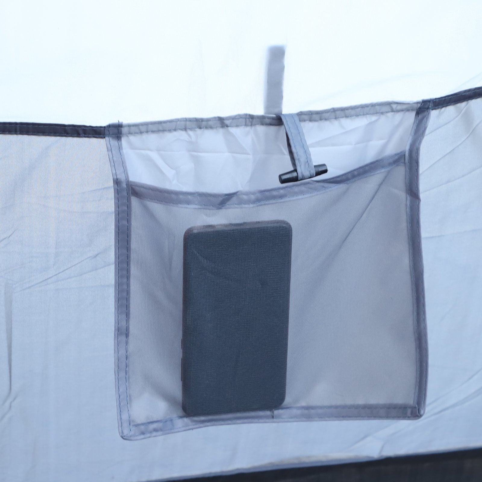 Nancy's Neustadt Kampeertent - Camping tent - Blauw / Grijs - 455 x 230 x 180 cm