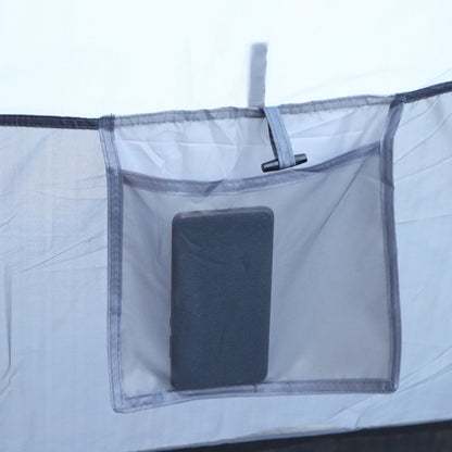 Nancy's Neustadt Kampeertent - Camping tent - Blauw / Grijs - 455 x 230 x 180 cm