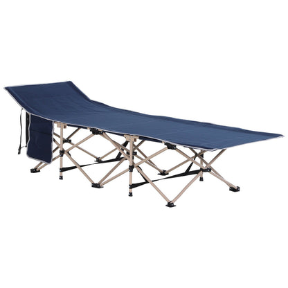 Nancy's New Home Camping Camp - Blauw, Beige - Staal, Oxford - 74,8 cm x 26,77 cm x 20,47 cm