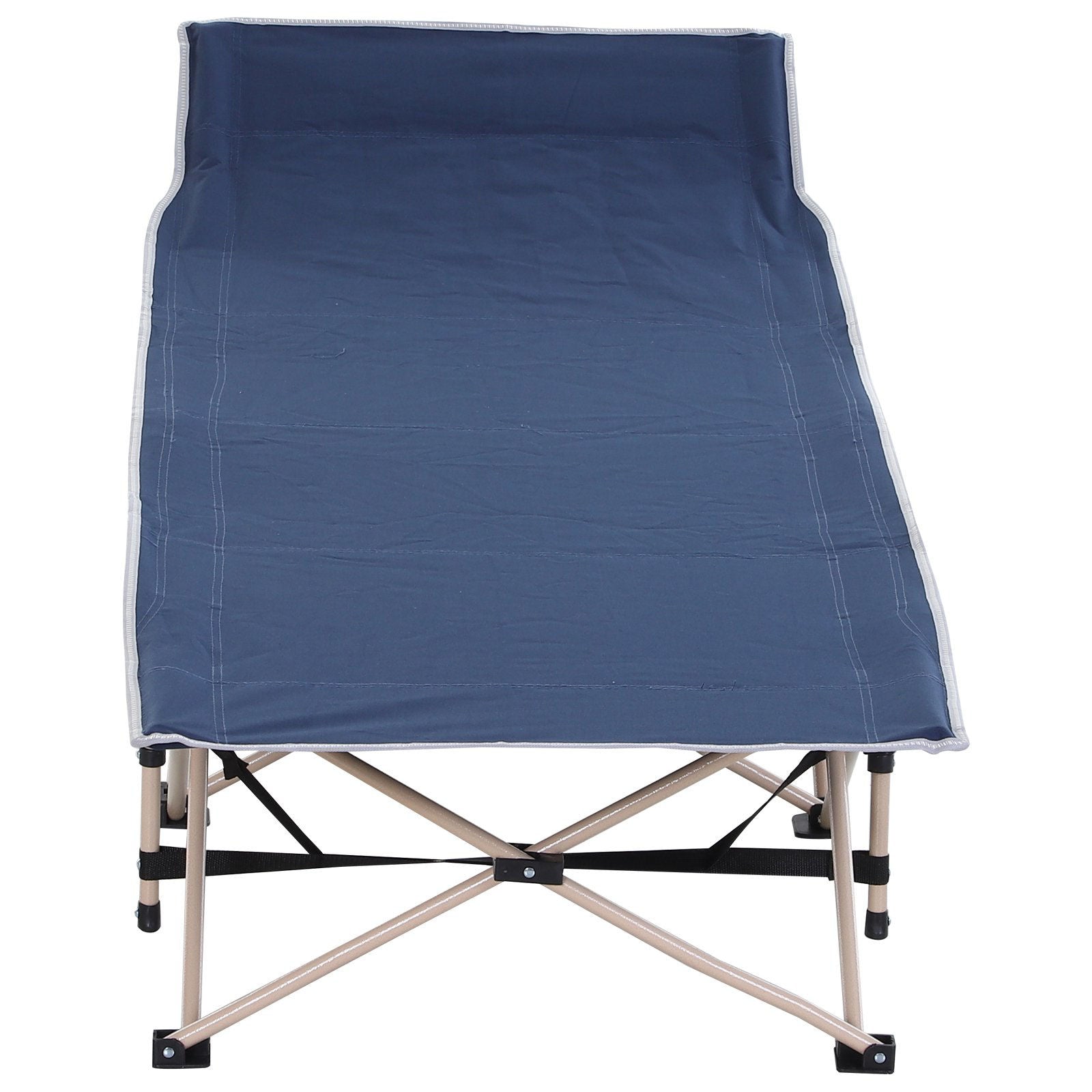 Nancy's New Home Camping Camp - Blauw, Beige - Staal, Oxford - 74,8 cm x 26,77 cm x 20,47 cm