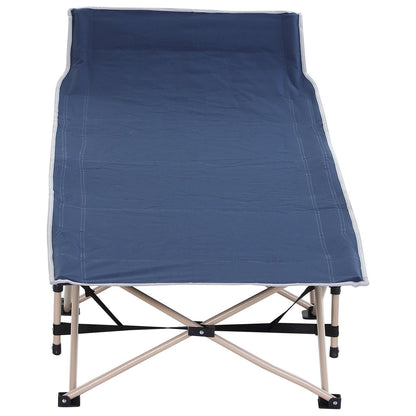 Nancy's New Home Camping Camp - Blauw, Beige - Staal, Oxford - 74,8 cm x 26,77 cm x 20,47 cm