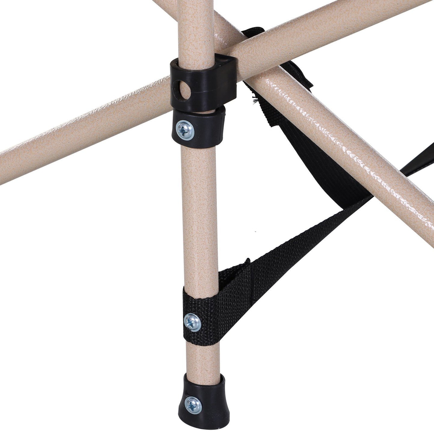 Nancy's New Home Camping Camp - Blauw, Beige - Staal, Oxford - 74,8 cm x 26,77 cm x 20,47 cm