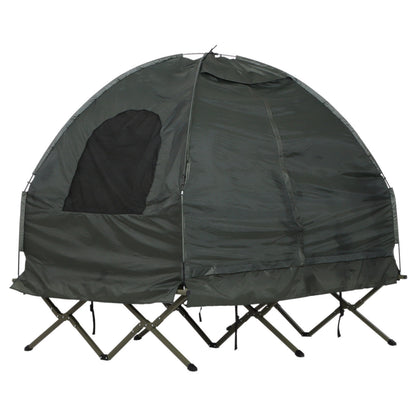 Nancy's Pacbitun Kampeertent - Camping tent - Met 2 Persoons Matras  Groen - ± 195 x 145 x 180 cm