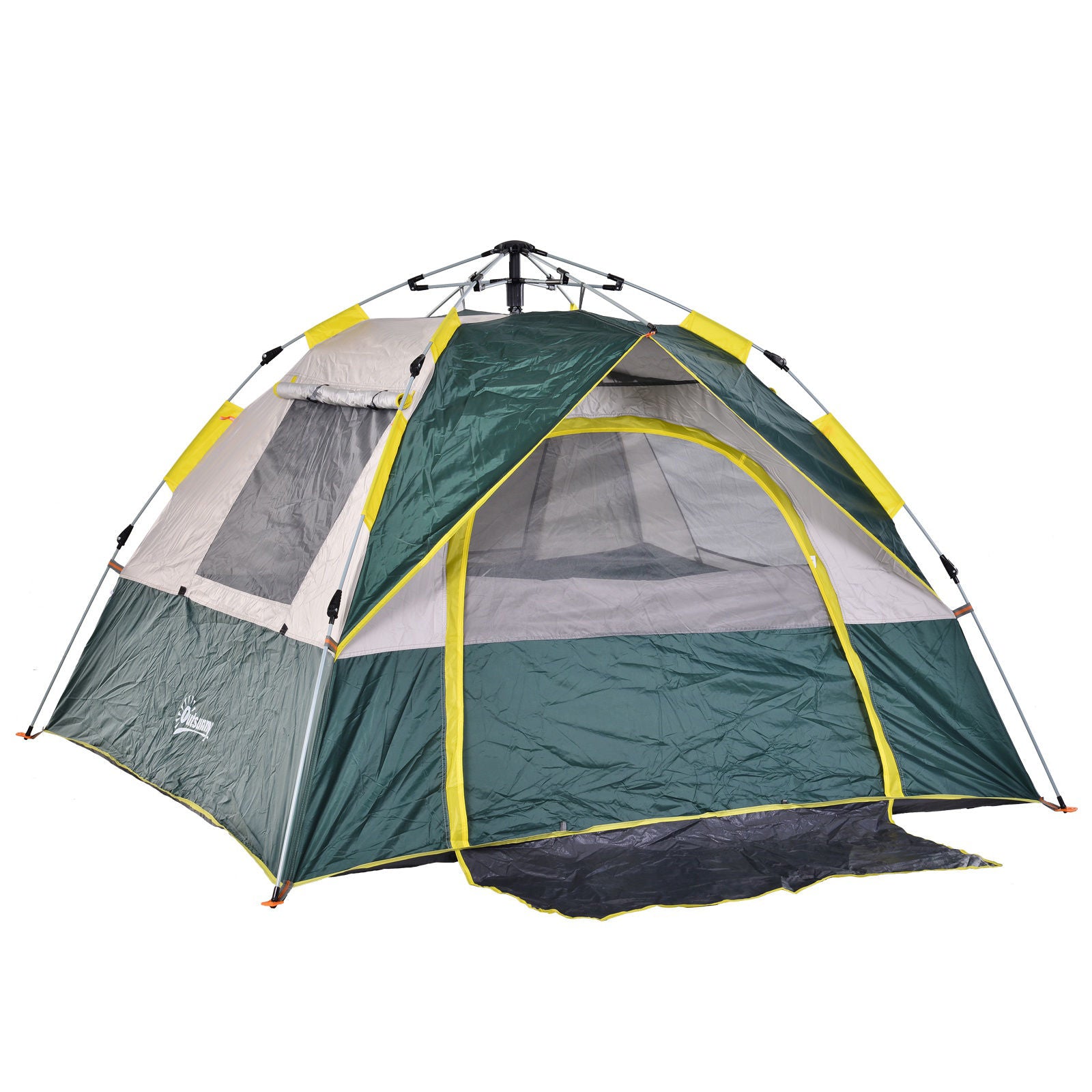 Nancy's Pettville Camping Tent - Groen - Polyester, Stof, Glasvezel - 80,7 cm x 76,77 cm x 53,14 cm