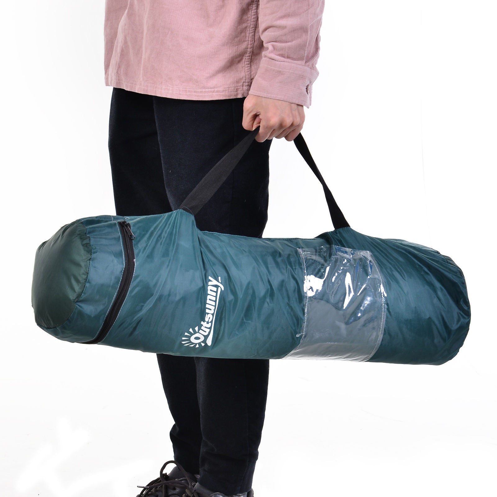 Nancy's Pettville Kampeertent - Camping tent - Strandtent - Groen - 205 x 195 x 135 cm