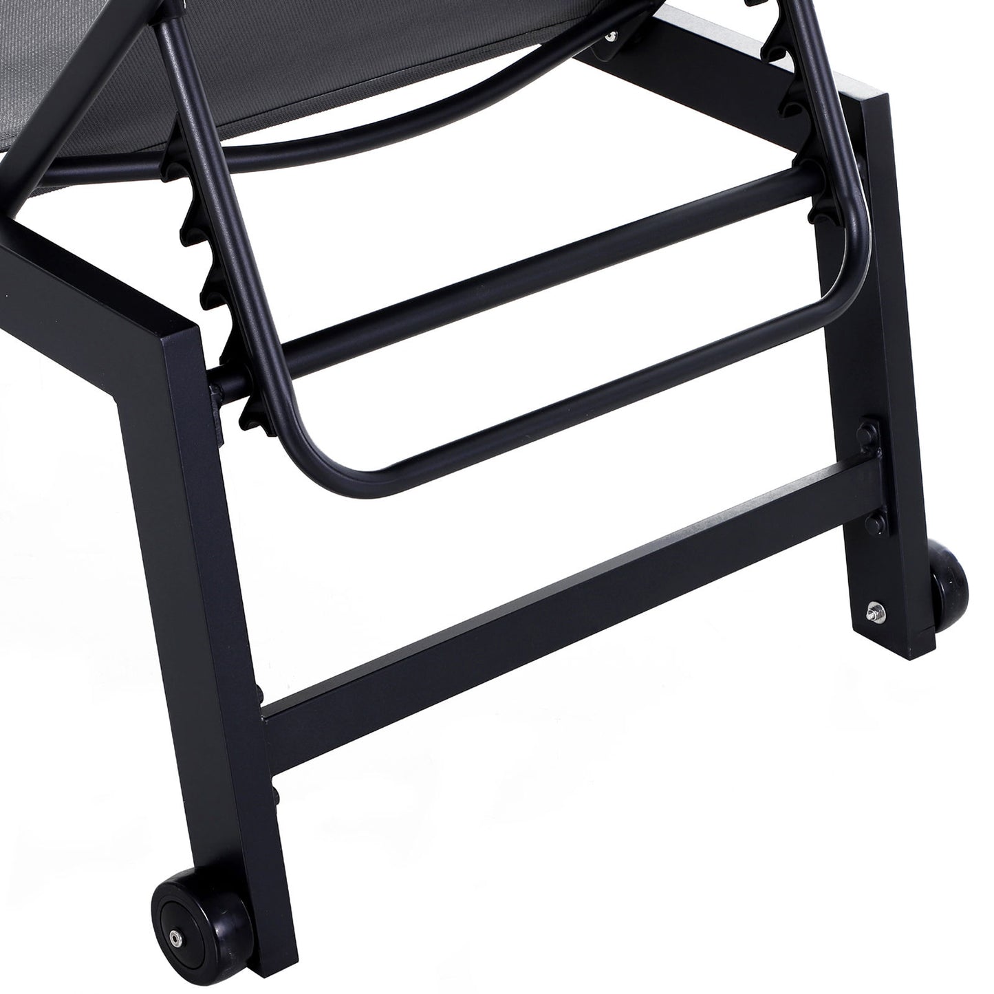 Nancy's Rancho Ligbed - Loungestoel - Grijs - Aluminium