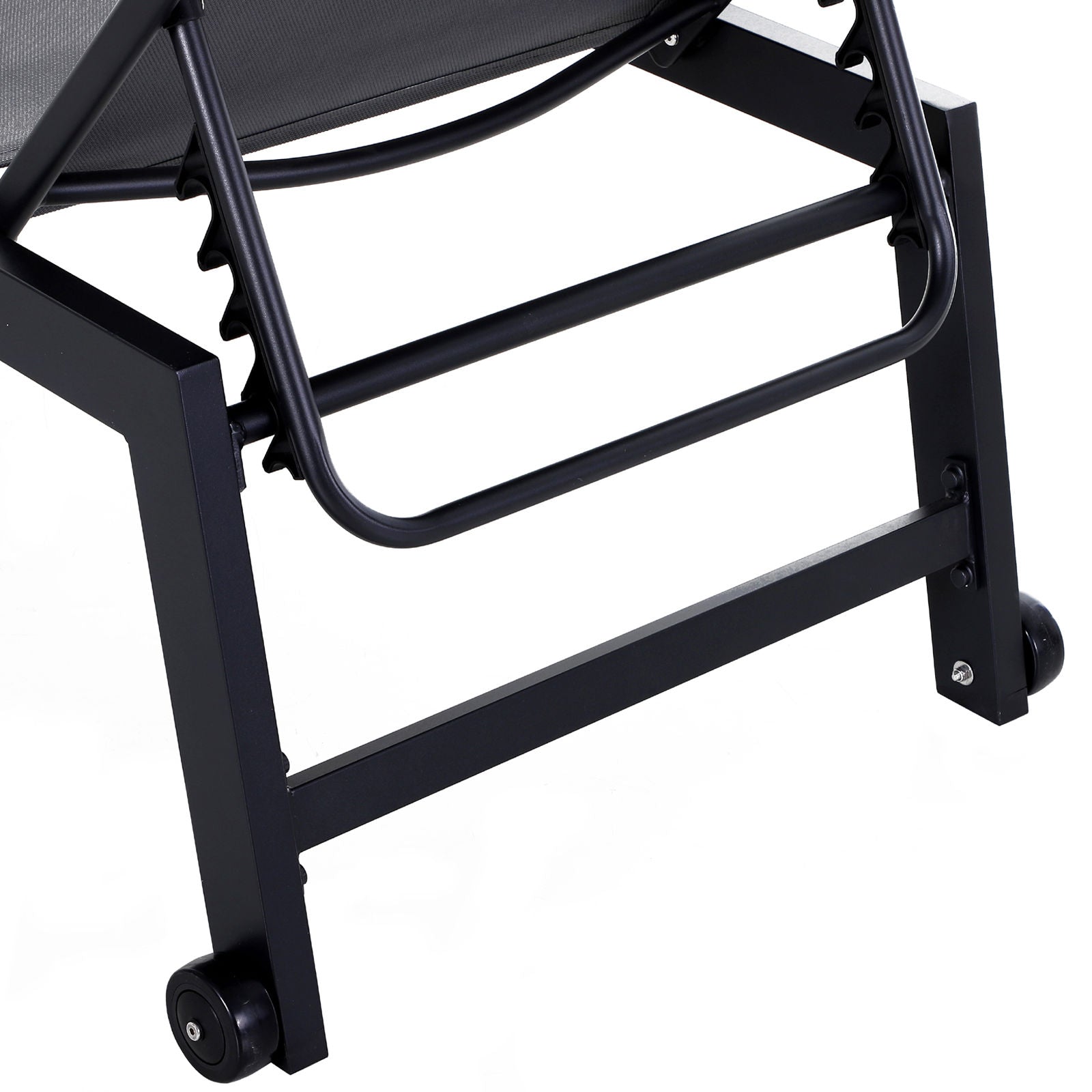 Nancy's Rancho Ligbed - Loungestoel - Grijs - Aluminium