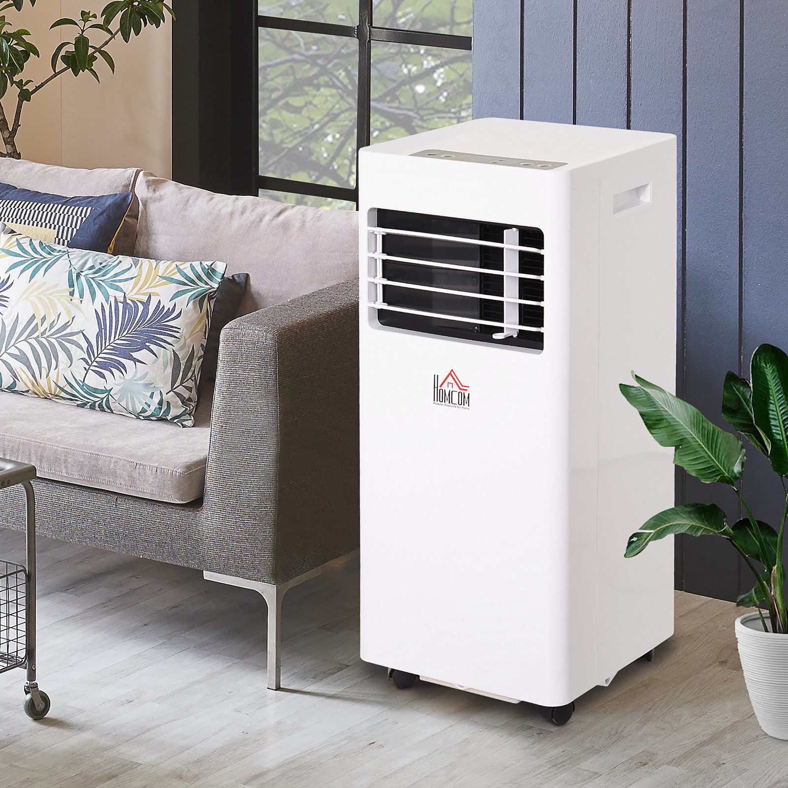 Nancy's Red Creek Mobile Airconditioner - Wit - Abs - 12 cm x 12,91 cm x 26,69 cm