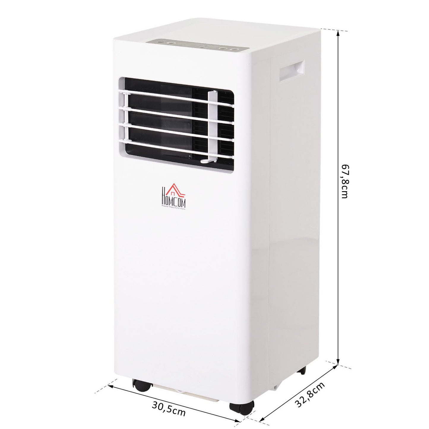 Nancy's Red Creek Mobile Airconditioner - Wit - Abs - 12 cm x 12,91 cm x 26,69 cm