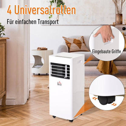 Nancy's Red Creek Mobile Airconditioner - Wit - Abs - 12 cm x 12,91 cm x 26,69 cm