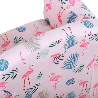 Nancy's Rao Bravo Kinderbank - Roze - Polyester, Hout, Schuim - 19,68 cm x 15,35 cm x 17,32 cm