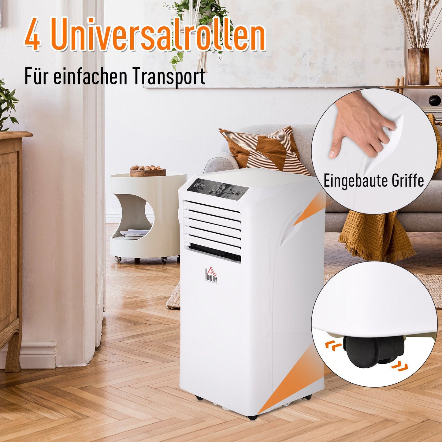 Nancy's San Felipe Mobile Airconditioner - Wit - Abs - 13,93 cm x 13,31 cm x 27,48 cm