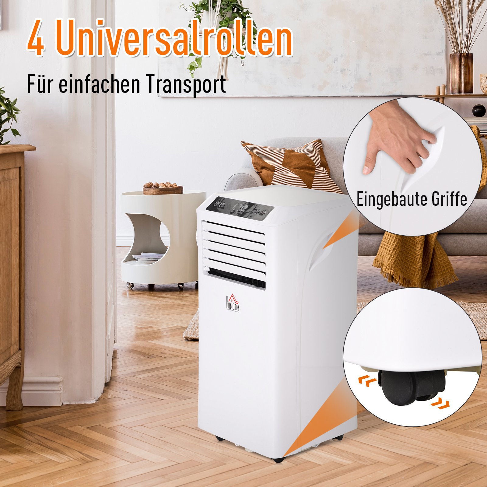 Nancy's San Felipe Mobile Airconditioner - Wit - Abs - 13,93 cm x 13,31 cm x 27,48 cm