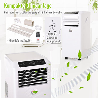 Nancy's San Felipe Mobile Airconditioner - Wit - Abs - 13,93 cm x 13,31 cm x 27,48 cm