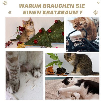 Nancy's San Juan Krabpaal met sisalzuilen, krabpaal voor katten, klimboom voor katten