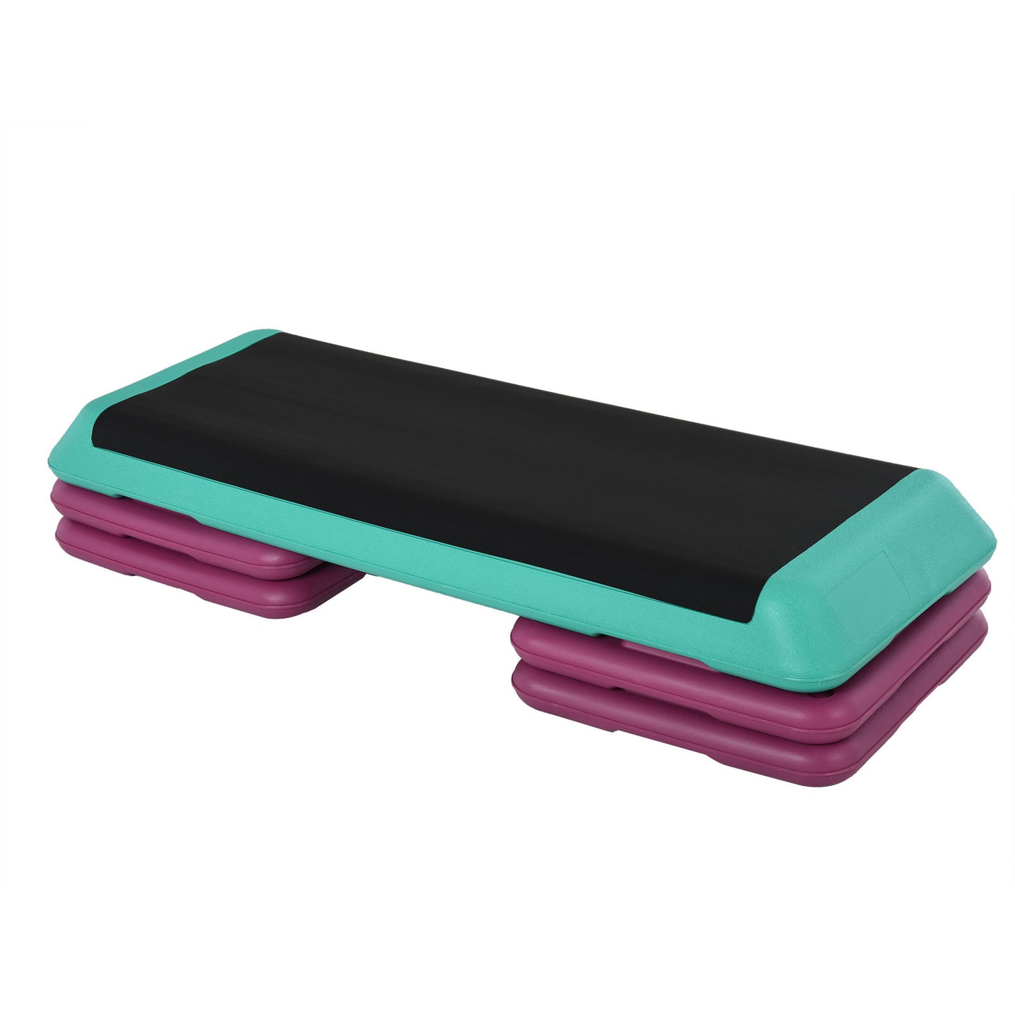Nancy's Sarawina Aerobics Steps - Fitness Step - Stepper - In Hoogte Verstelbaar - Meerkleurig - 110 x 40 x 20 cm