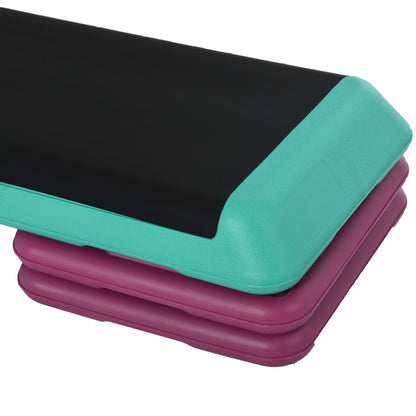 Nancy's Sarawina Aerobics Steps - Fitness Step - Stepper - In Hoogte Verstelbaar - Meerkleurig - 110 x 40 x 20 cm