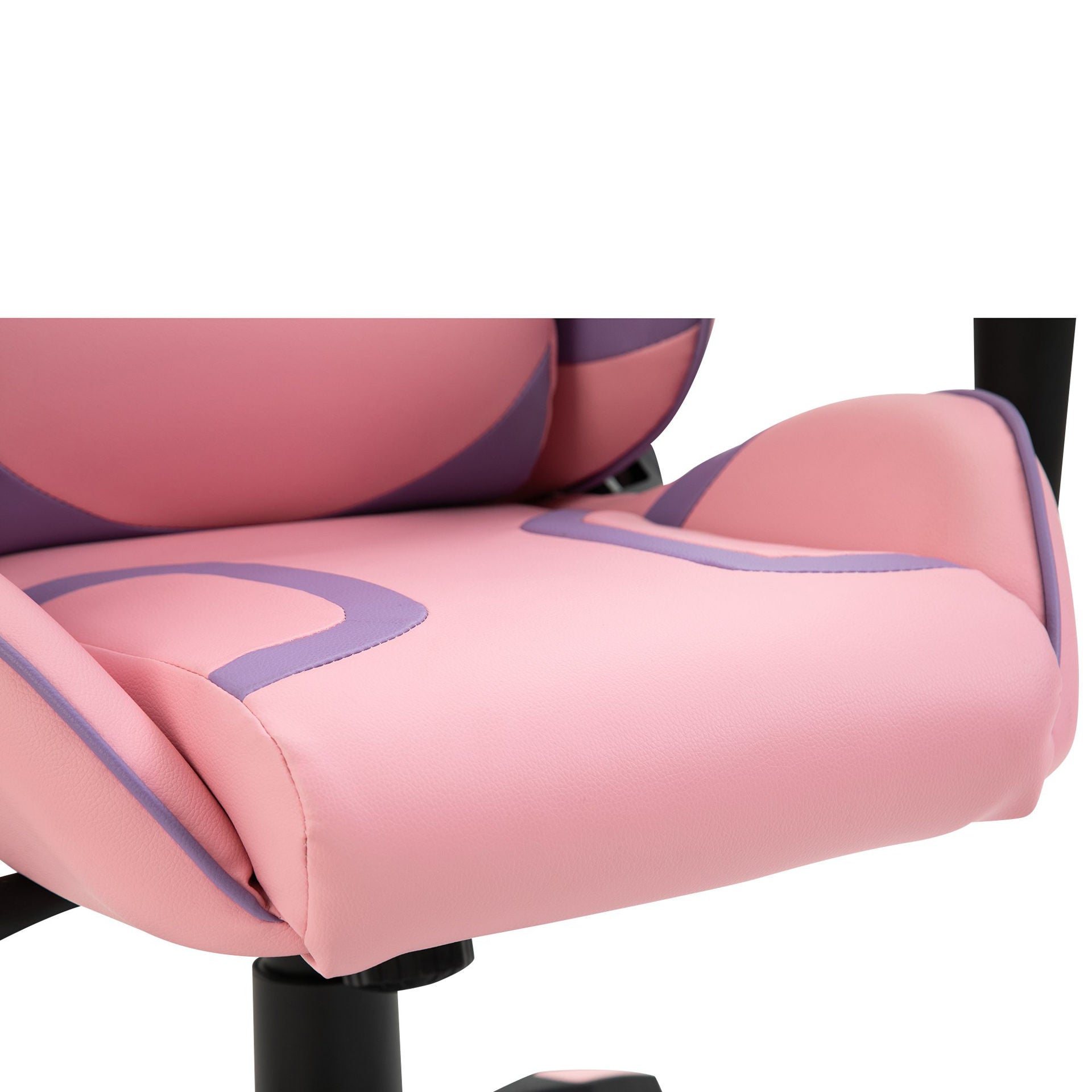Nancy's Tacistal Gaming Stoel - Gamestoel - Bureaustoel - Ergonomisch - Verstelbare Rugleuning - Roze / Paars
