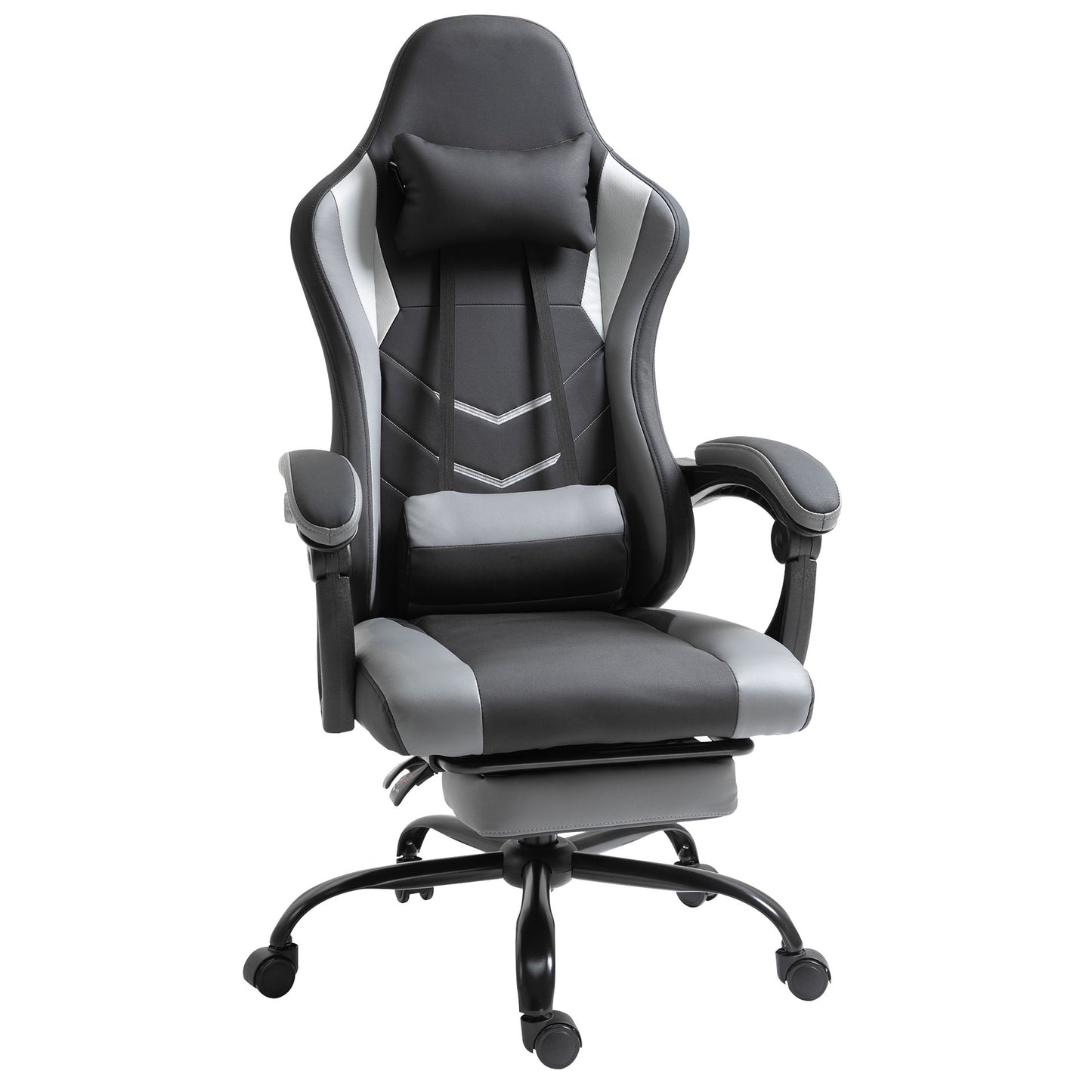 Nancy's Teakettle Gamestoel - Gaming Stoel - Bureaustoel - Ergonomisch - Verstelbare Rugleuning - Zwart