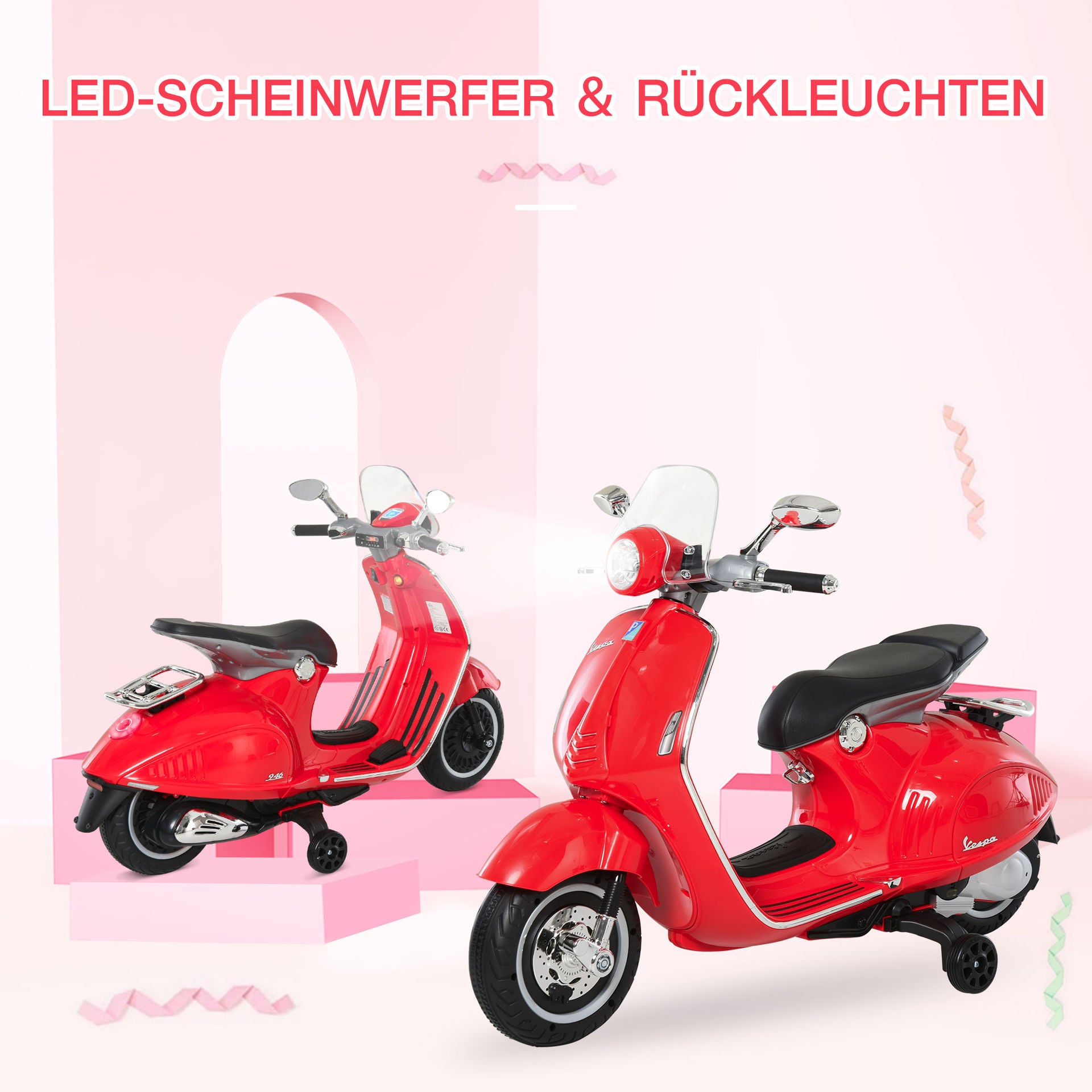 Nancy's The Gorge scooter elektrische kindermotor rood - Rood - Pp, St ...