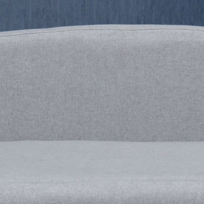 Nancy's White Hill Dog Sofa - Gray - Velvet, Foam, Birch - 32.28 cm x 21.25 cm x 14.17 cm