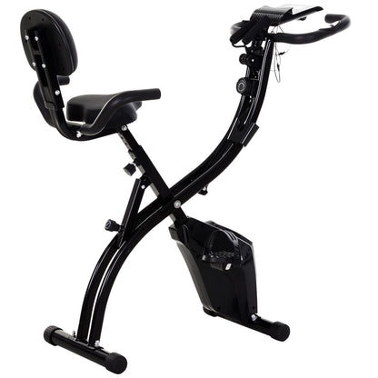 Nancy's Na Luum Hometrainer - Fietstrainer - Verstelbare Weerstand en hoogte - LCD-Monitor - Zwart