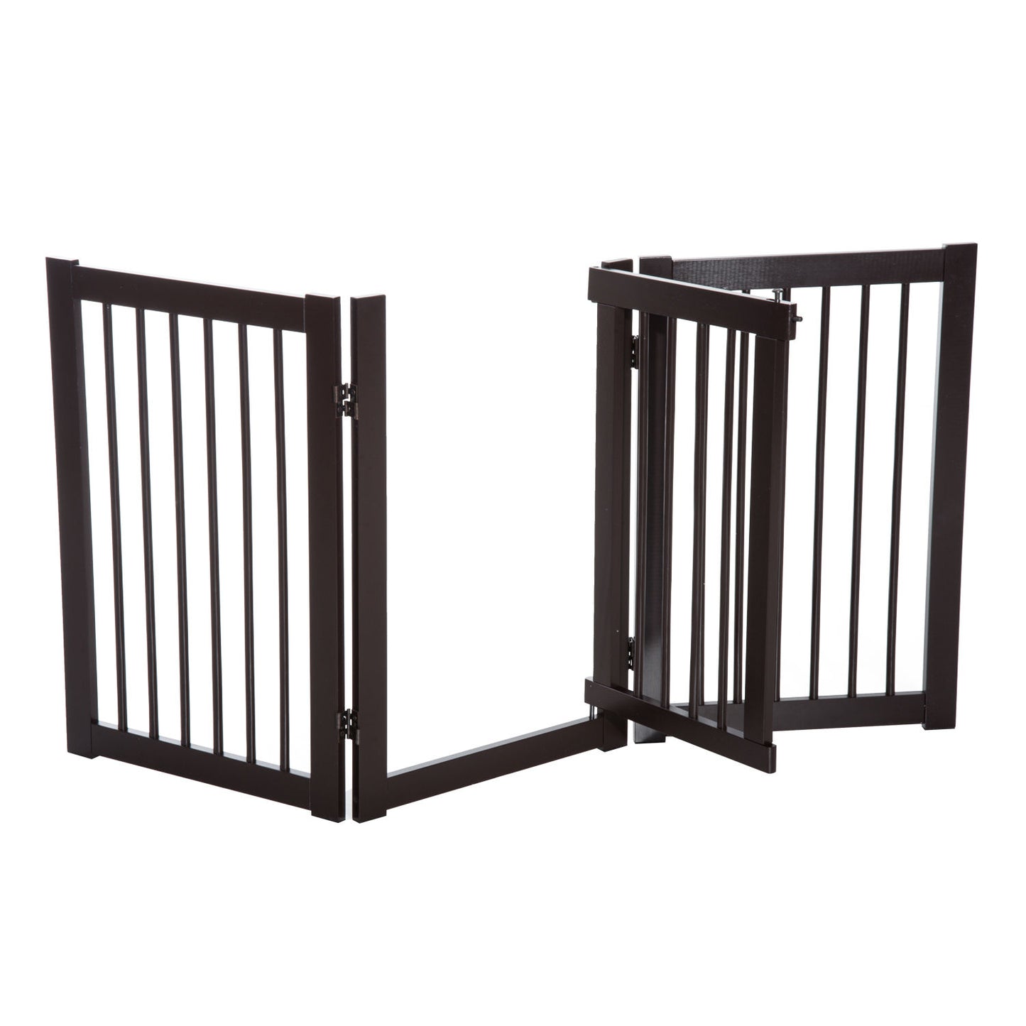 Nancy's San Jose Barrièrerooster Voor Honden - Bruin - Gefabriceerd Hout - 61,02 cm x 0,59 cm x 29,92 cm