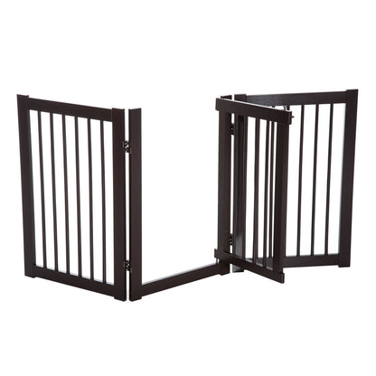 Nancy's San Jose Barrièrerooster Voor Honden - Bruin - Gefabriceerd Hout - 61,02 cm x 0,59 cm x 29,92 cm