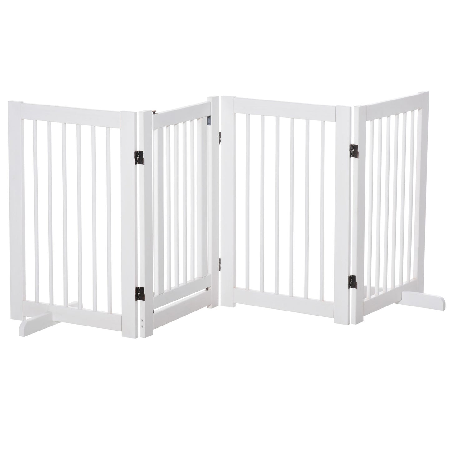 Nancy's San Lucas Hondenbeschermer voor Dieren - Wit - Dennenhout - 80,32 cm x 14,17 cm x 29,53 cm