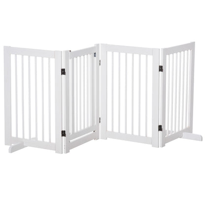Nancy's San Lucas Hondenbeschermer voor Dieren - Wit - Dennenhout - 80,32 cm x 14,17 cm x 29,53 cm