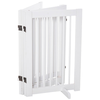 Nancy's San Lucas Hondenbeschermer voor Dieren - Wit - Dennenhout - 80,32 cm x 14,17 cm x 29,53 cm
