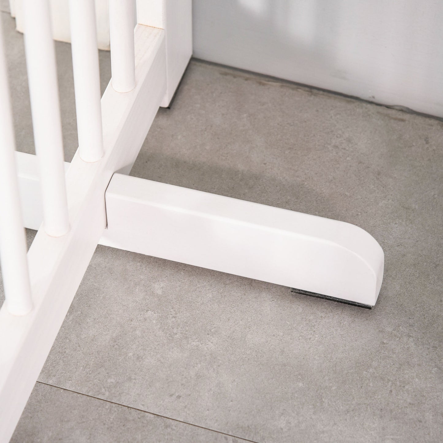 Nancy's San Lucas Hondenbeschermer voor Dieren - Wit - Dennenhout - 80,32 cm x 14,17 cm x 29,53 cm