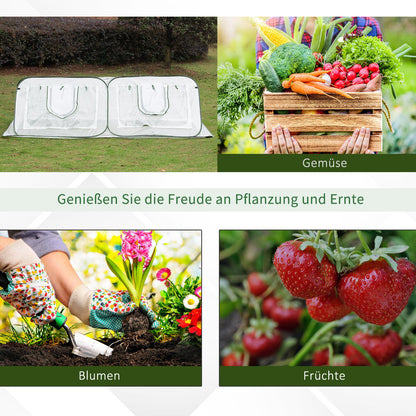 Nancy's 9 Stranden Pop-up Kas - Wit - Staal, Pe - 94,48 cm x 47,24 cm x 29,52 cm
