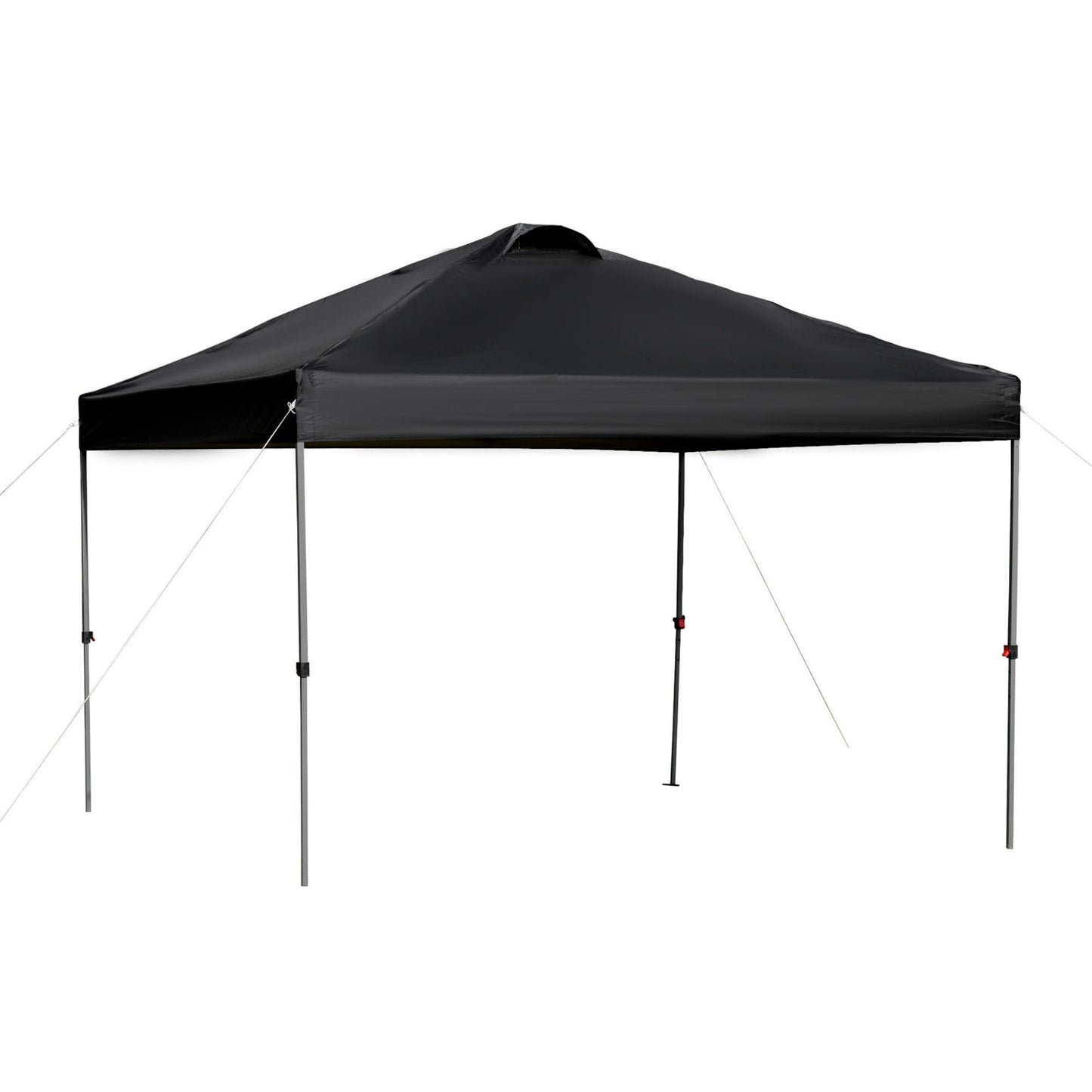 Nancy's Bird Rock Garden Party Tent - Pavilion - Foldable - Black - Steel, Oxford Fabric - ± 300 x 300 cm