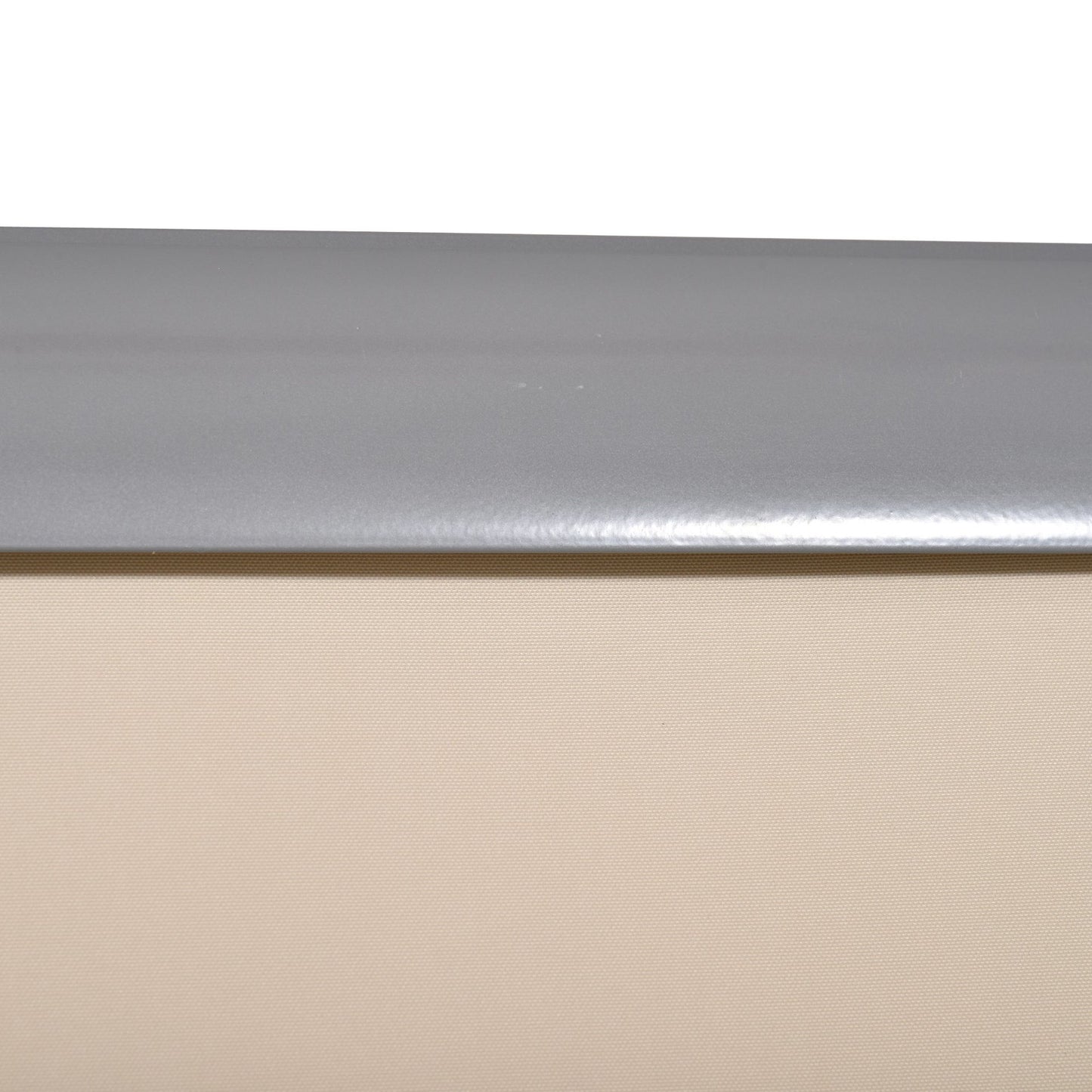 Écran de confidentialité pour auvent latéral Nancy's Holly Hill - Blanc - Aluminium, Polyester - 47,24 cm x cm x 78,74 cm