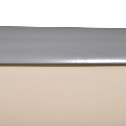 Écran de confidentialité pour auvent latéral Nancy's Holly Hill - Blanc - Aluminium, Polyester - 47,24 cm x cm x 78,74 cm