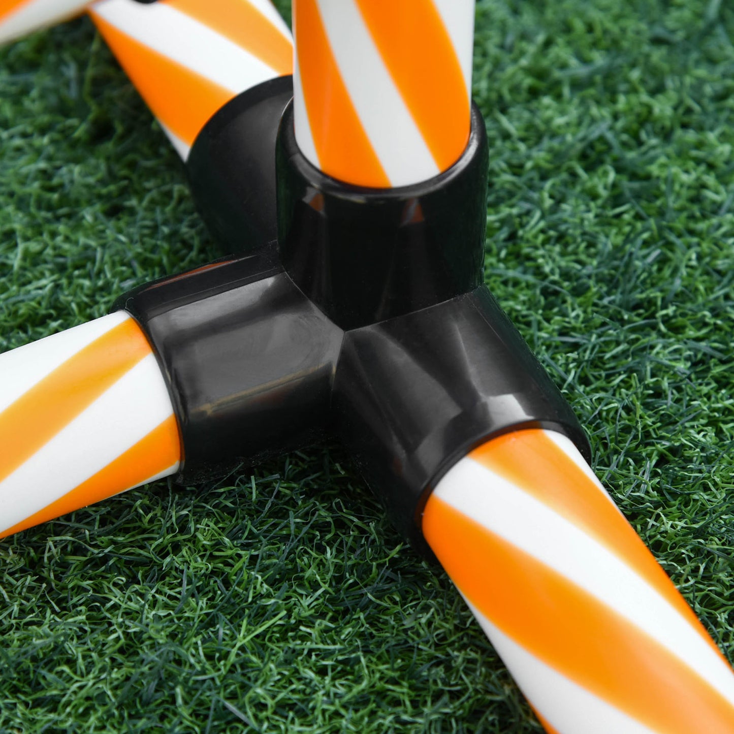 Nancy's Advance Dog Agility Set Training - Oranje, Wit - Pe, Pvc, Abs - 129,13 cm x 26,37 cm x 36,61 cm