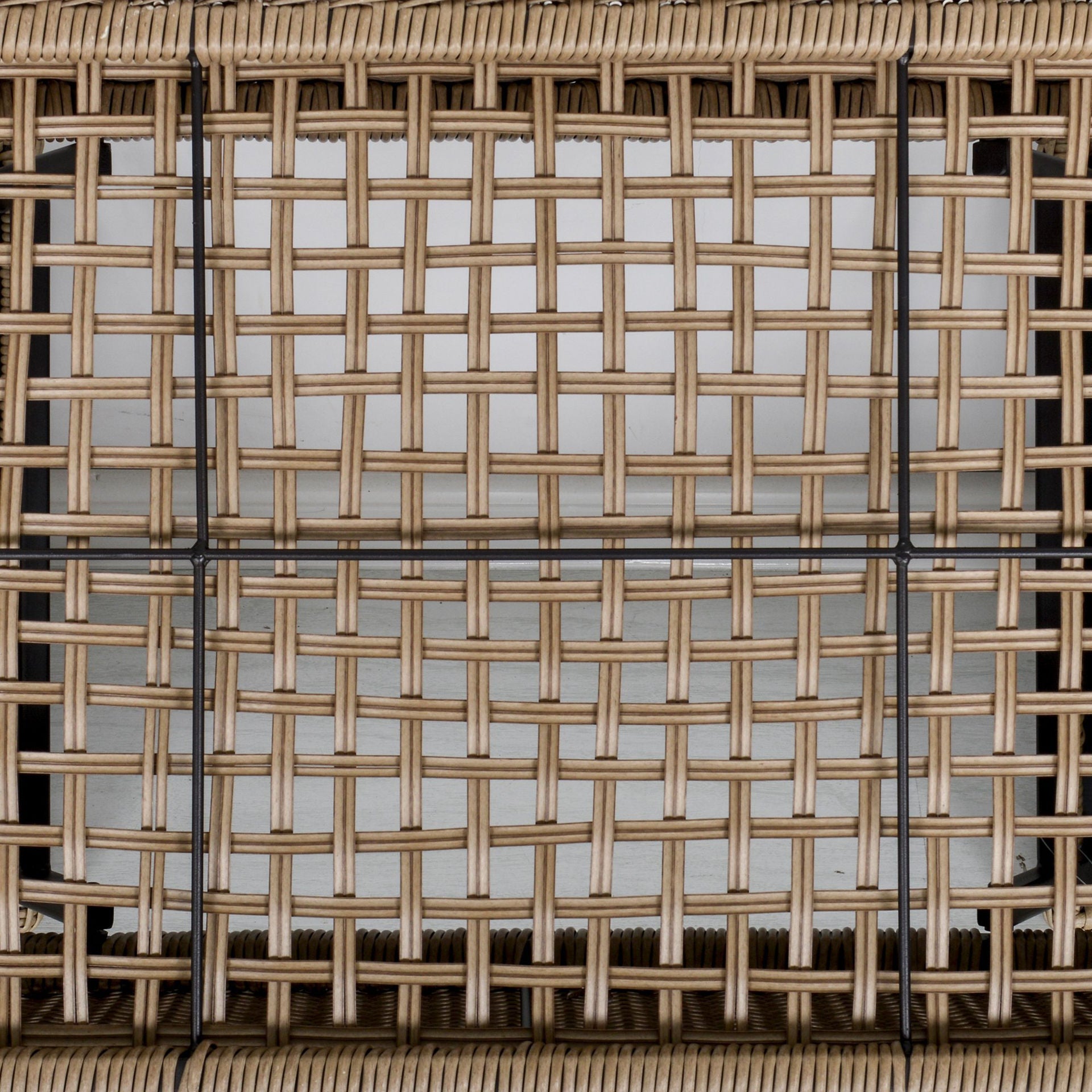 Nancy's Afton Road Polyrattan Side Uitschuifbare Tafel - Tuintafel - Kaki - Rotan
