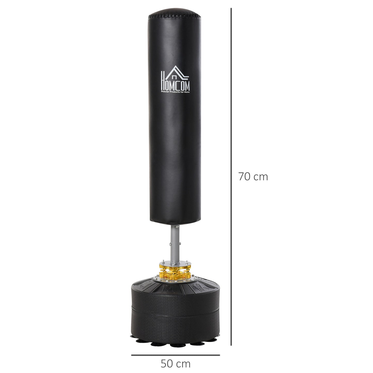 Nancy's Ahme Creek Ponszak Spring Base Vrijstaand - Zwart - Staal, Pu, Hdpe - cm x cm x 66,92 cm