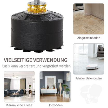 Nancy's Ahme Creek Ponszak Spring Base Vrijstaand - Zwart - Staal, Pu, Hdpe - cm x cm x 66,92 cm