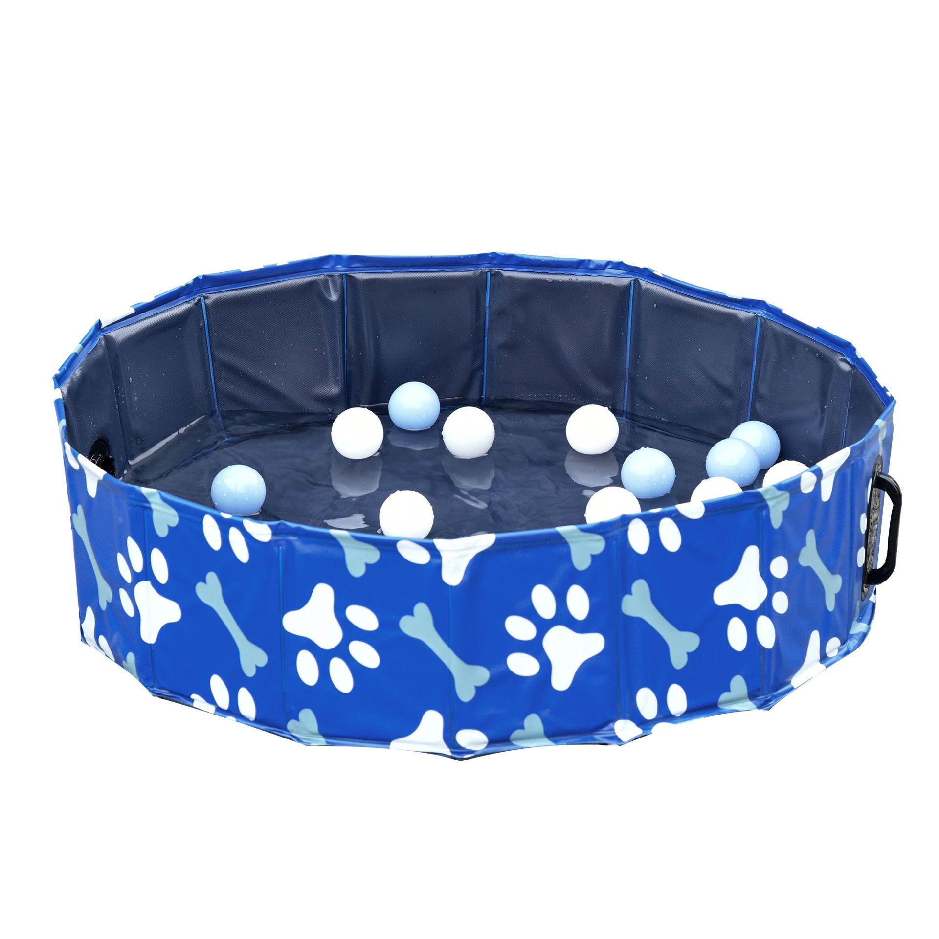 Nancy's Albert Dog Bad - Blauw - Pvc, Composiet Paneel - 12,99 cm x 12,6 cm x 3,15 cm