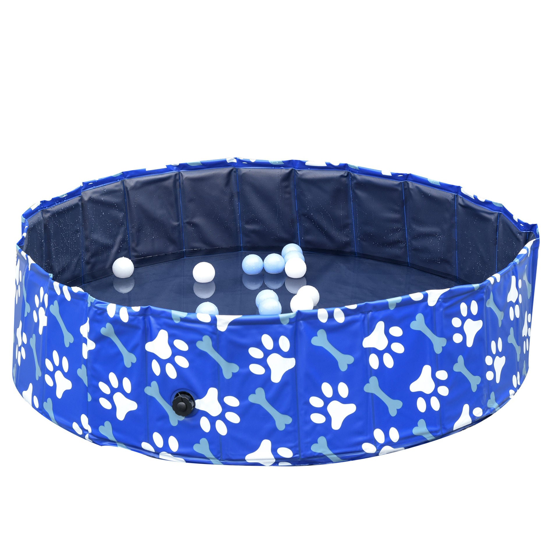 Nancy's Albion Dog Pool Piscine pliable pour chiens, bol d'eau pour chiens et chats