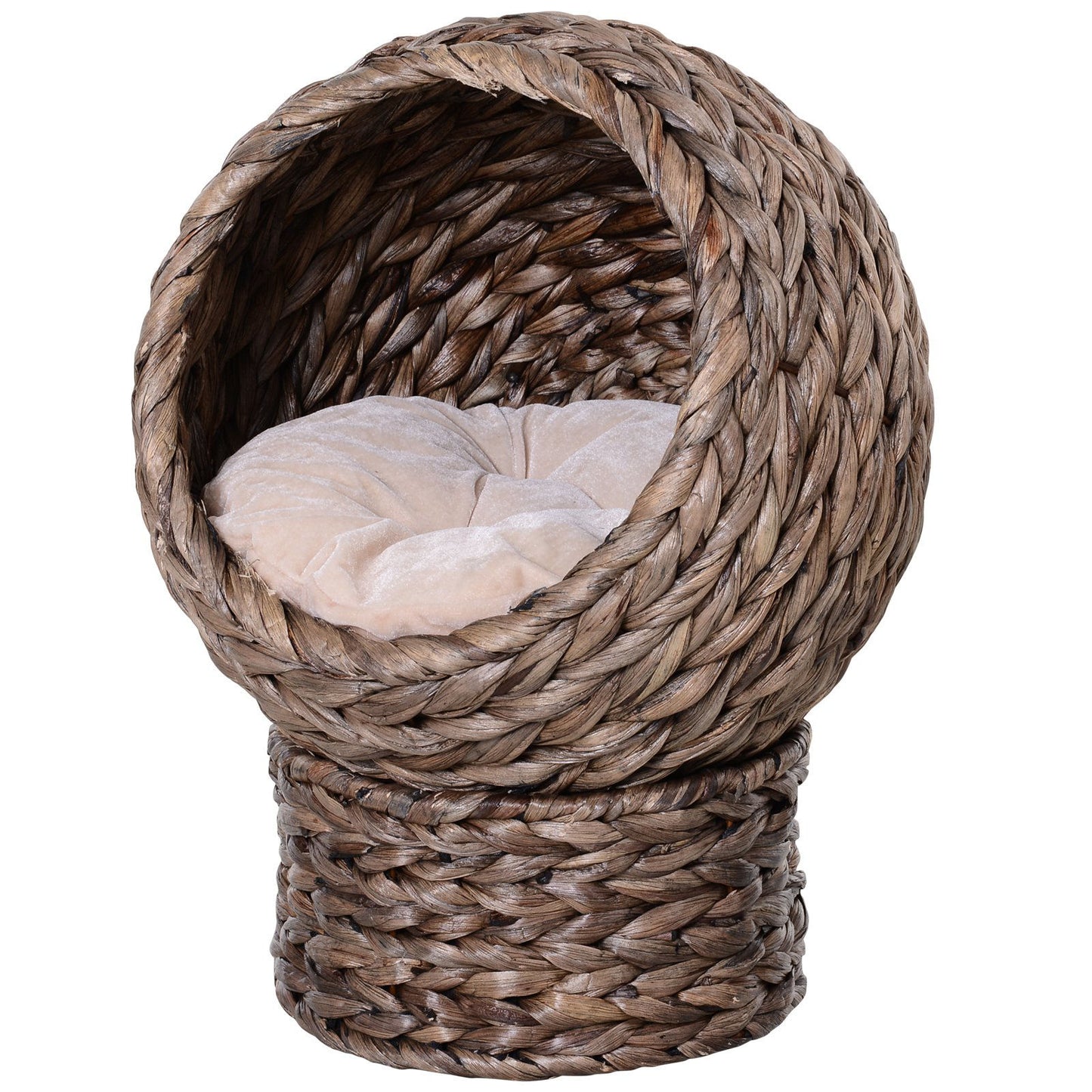 Nancy's Alden Lake Kattenmand - Bruin, Wit - IJzer, Katoen, Flanel - 16,53 cm x 12,99 cm x 20,47 cm
