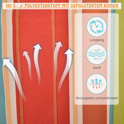 Nancy's Alf Lake Hangstoel Met Kussen - Veelkleurig - Polyester